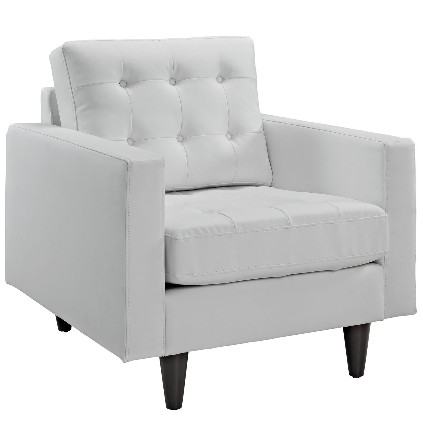 kitchen and dining room sets | CasaFoyer Empress | Exquisite Design Leather Sofa & Armchair Set | White | Tufted Buttons | Luxurious Cushions | Elegant Armrests | Solid Wood Legs | Bonded Leather Upholstery | casafoyer.myshopify.com