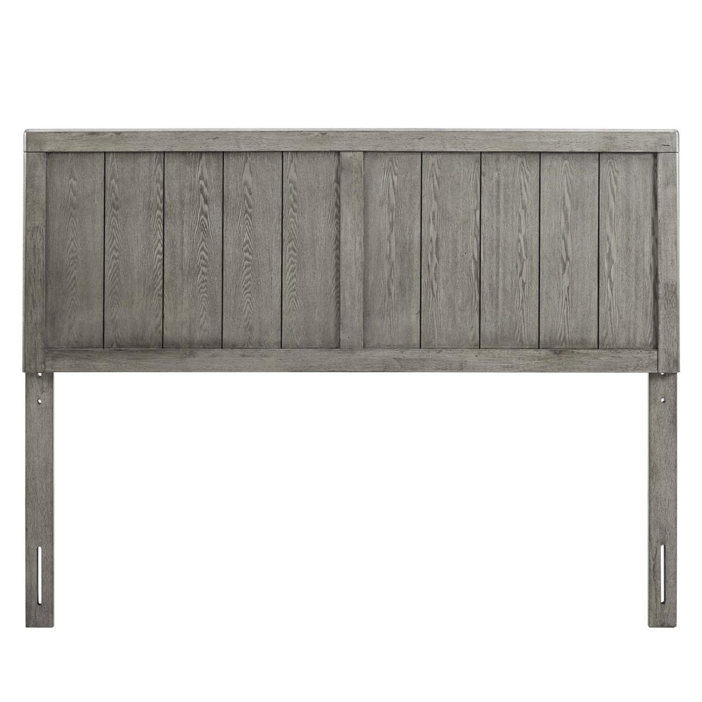 headboards | CasaFoyer Robbie Wood King Headboard | Vintage Charm | Mid-Century Design | Durable Rubberwood | MDF Veneer | Gray | casafoyer.myshopify.com