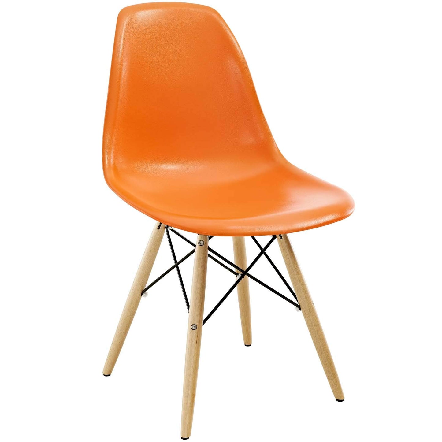 home office desk chairs | CasaFoyer Durable Molded Plastic Chairs | Set of 2 Wood Pyramid Side Chairs | Versatile Design for Indoor/Outdoor Use | Enhance Home Decor | casafoyer.myshopify.com