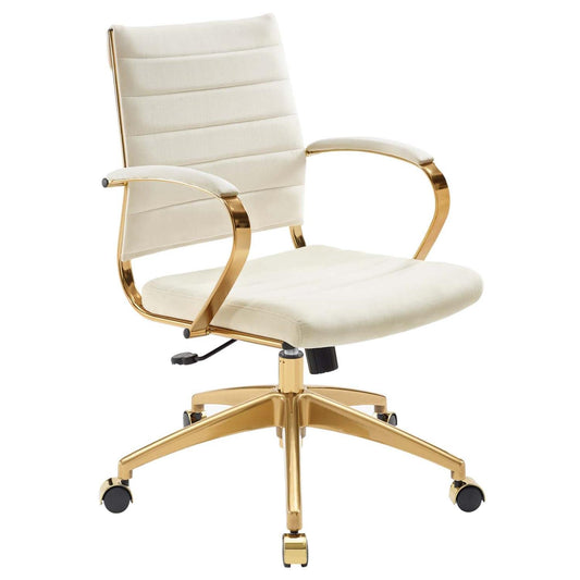 home office desk chairs | CasaFoyer Jive Mid Back Office Chair | Stylish & Functional | Ribbed Velvet Back | Stain-Resistant Performance Velvet | Padded Armrests | Chrome-Plated Aluminum Base | Easy Mobility | Tension Knob & Tilt Lock | Modern Office Design | casafoyer.myshopify.com