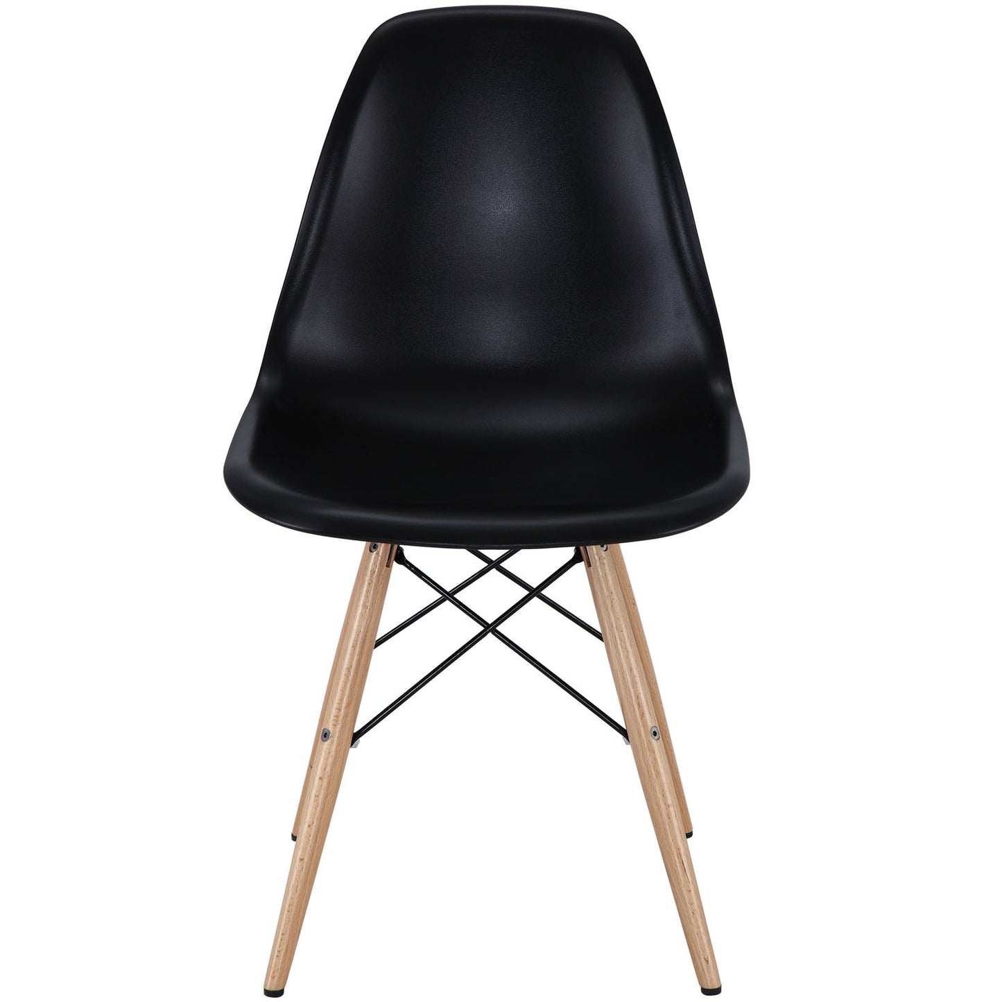 home office desk chairs | CasaFoyer Wood Pyramid Side Chair Set of 4 | Molded Plastic Chairs | Versatile Base Options | Indoor and Outdoor Use | Ideal for Living and Dining Rooms | casafoyer.myshopify.com