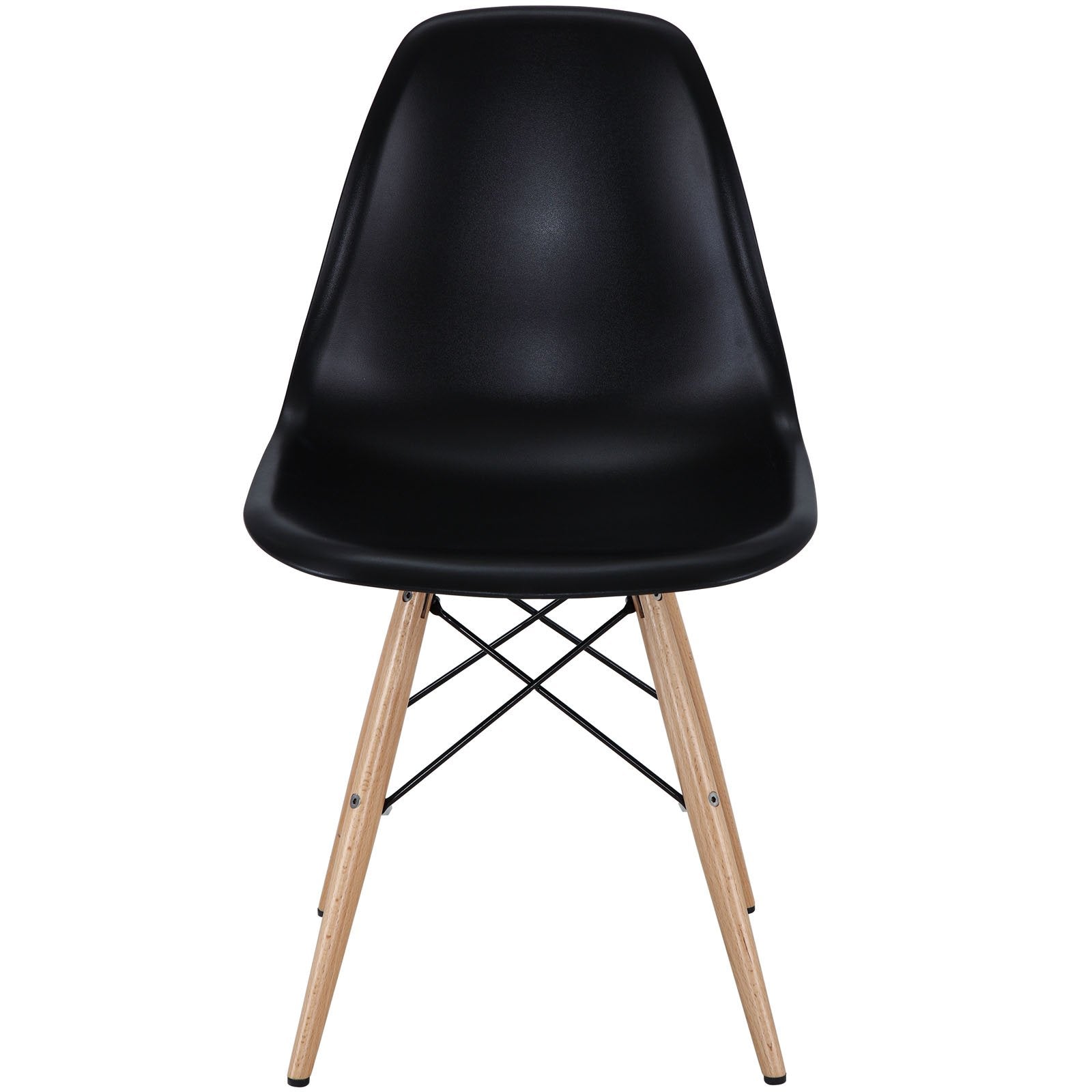 home office desk chairs | CasaFoyer Wood Pyramid Side Chair Set of 4 | Molded Plastic Chairs | Versatile Base Options | Indoor and Outdoor Use | Ideal for Living and Dining Rooms | casafoyer.myshopify.com