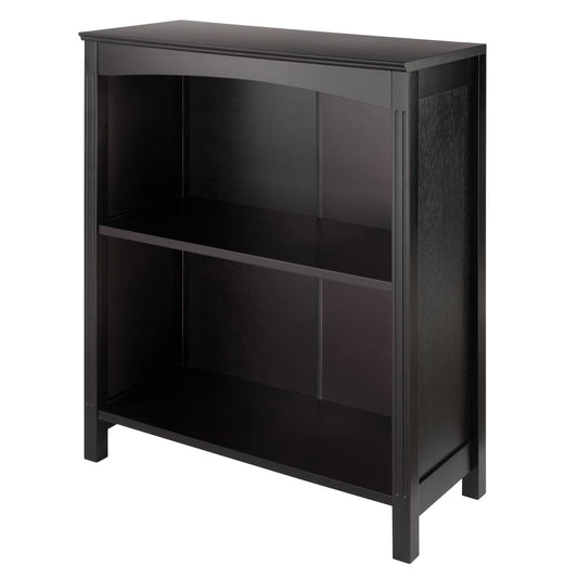 bookcases | Ergode Terrace Storage Shelf/Bookcase Collection | Versatile Organizer with 4 Baskets | 26W x 11.8D x 30H | Dark Espresso Finish | casafoyer.myshopify.com