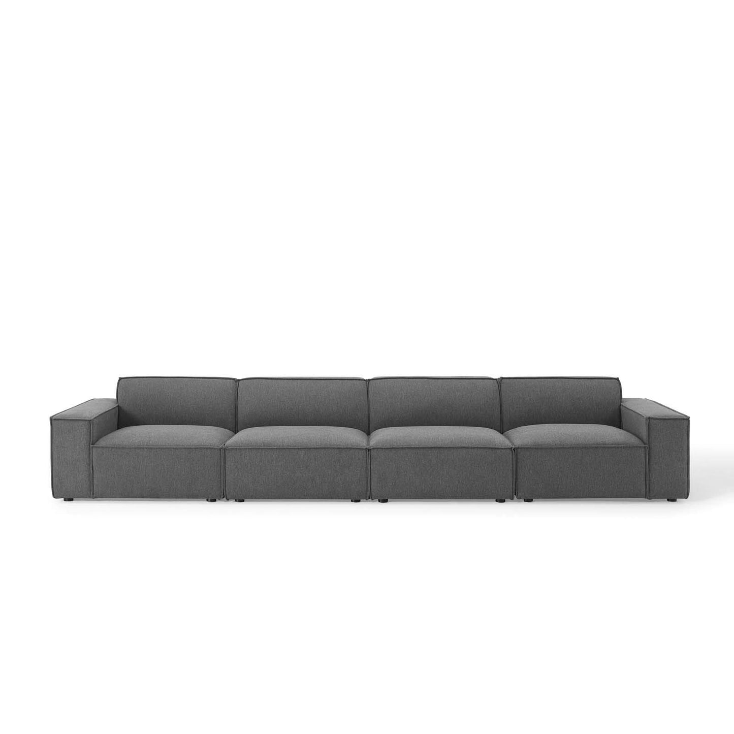 kitchen and dining room sets | CasaFoyer Restore Upholstered Fabric 4-Piece Sectional Sofa | Minimalist Elegance | French Piping | Polyester Upholstery | Dense Foam Padding | Pocket Coil Springs | Durable Construction | Non-Marking Foot Caps | casafoyer.myshopify.com