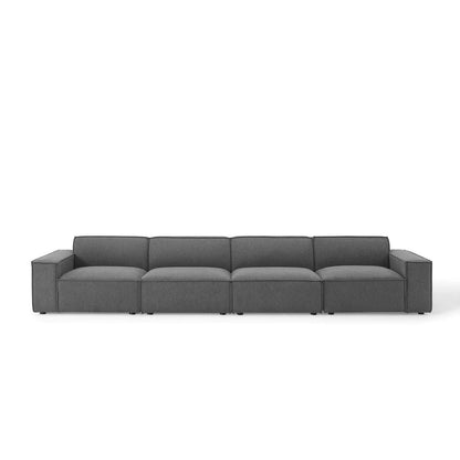 kitchen and dining room sets | CasaFoyer Restore Upholstered Fabric 4-Piece Sectional Sofa | Minimalist Elegance | French Piping | Polyester Upholstery | Dense Foam Padding | Pocket Coil Springs | Durable Construction | Non-Marking Foot Caps | casafoyer.myshopify.com