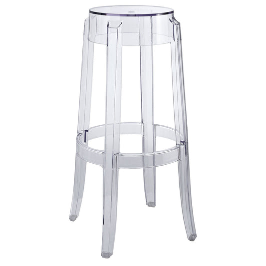 barstools | CasaFoyer Casper Bar Stool | Transparent Acrylic | Stylish & Stable Seating | Non-Marking Feet | Perfect for Any Color Scheme | casafoyer.myshopify.com