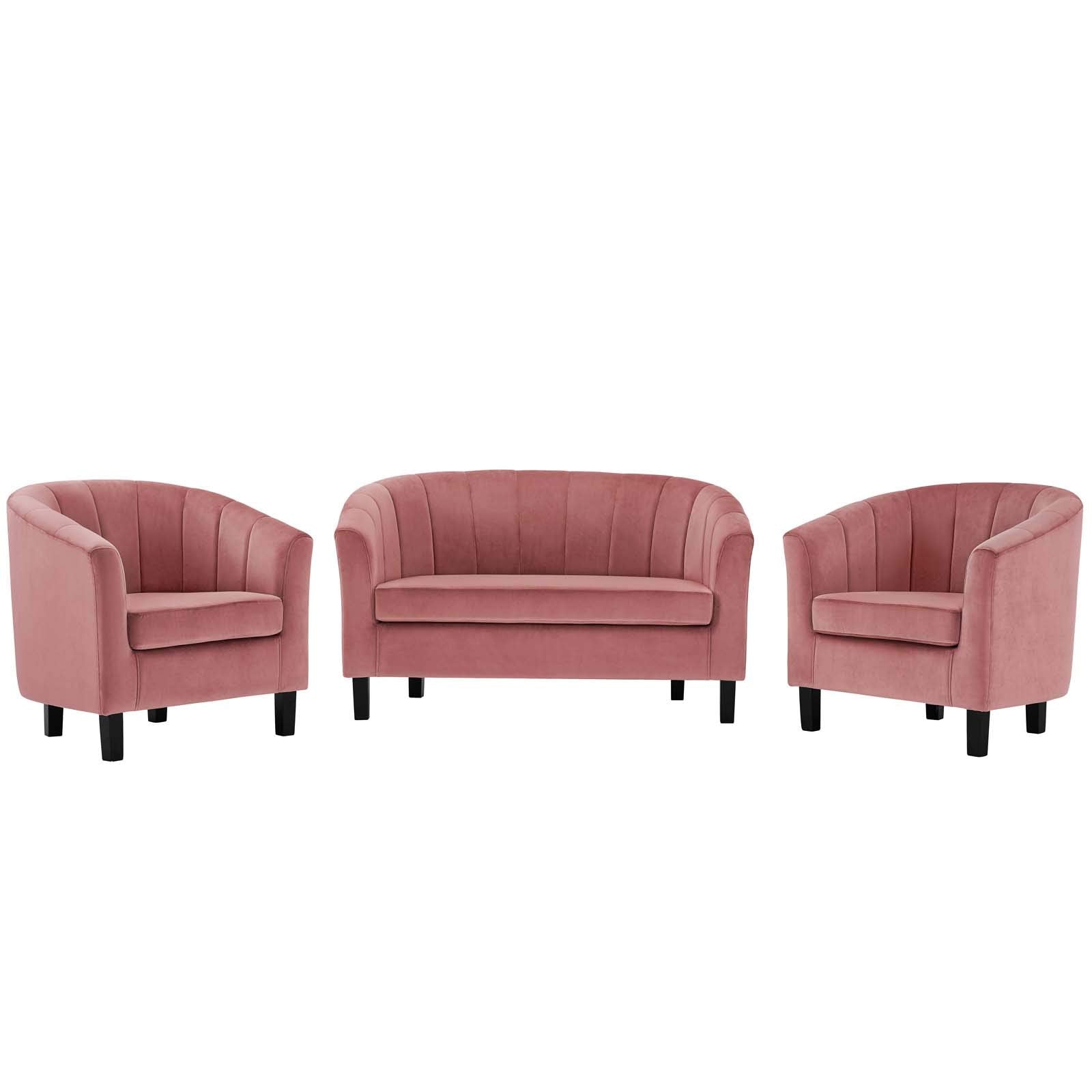 kitchen and dining room sets | CasaFoyer Prospect Performance Velvet Loveseat | 2 Armchair Set - Retro Modern Design | Stain-Resistant Fabric | Ultimate Comfort - Teal | casafoyer.myshopify.com