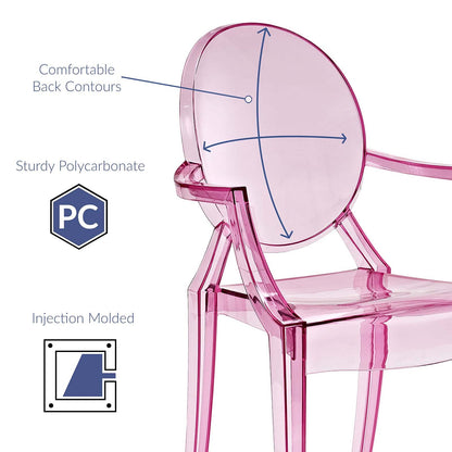 Chair | Casper Chair | Artistic Brilliance & Refined Sophistication | Durable & Versatile | Transform Spaces with Pristine Design | Complete Dining Experience | Pink | casafoyer.myshopify.com