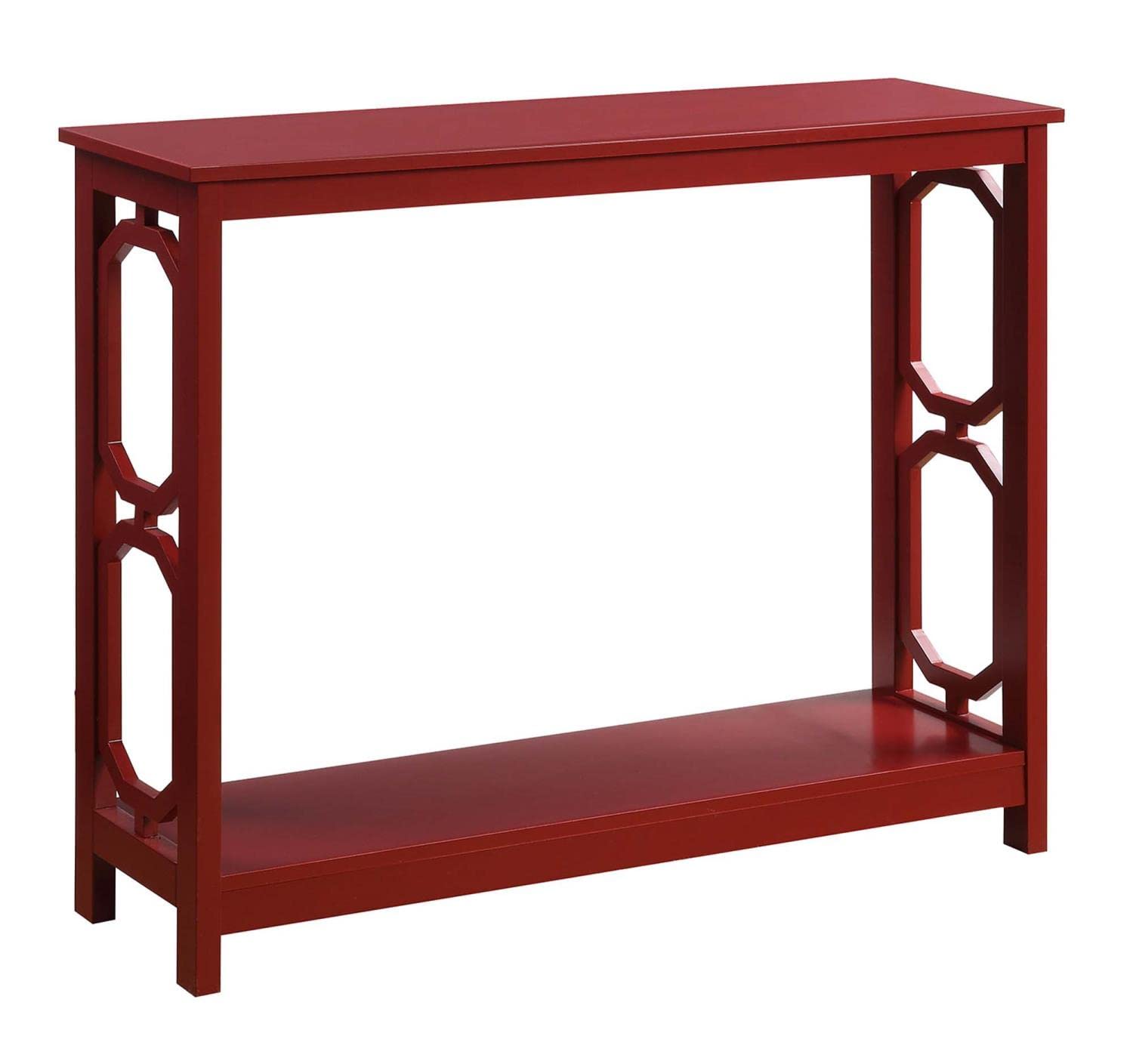 TABLE | Ergode Omega Console Table with Shelf | Stylish & Practical | Ample Display Space | Contemporary Design | Easy Maintenance | Hidden Storage | Simple Assembly | Omega Collection | casafoyer.myshopify.com