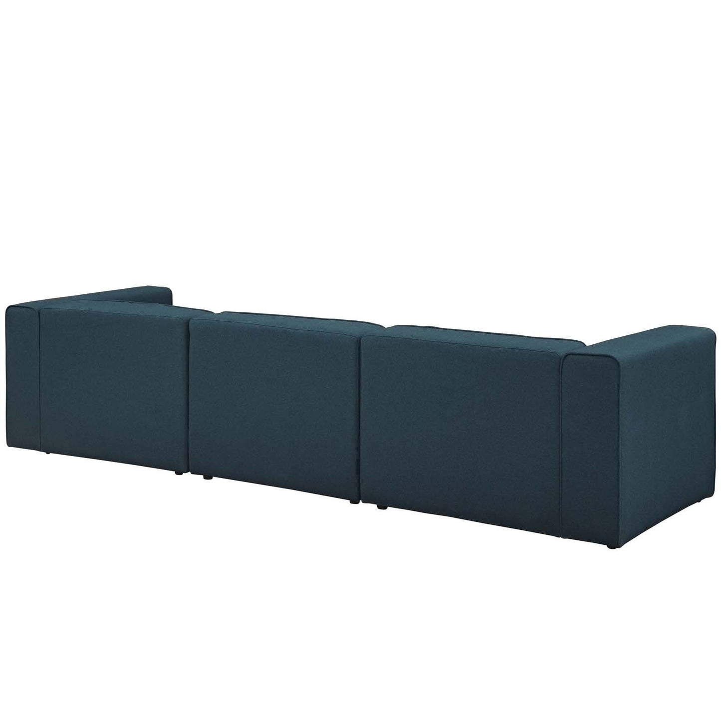 kitchen and dining room sets | CasaFoyer Mingle 4-Piece Modular Sectional Sofa Set - Blue | Spacious & Comfortable | Stylish & Versatile | Ideal for Modern Living or Lounge | Includes Armchair, Armless Chair, Ottoman | casafoyer.myshopify.com