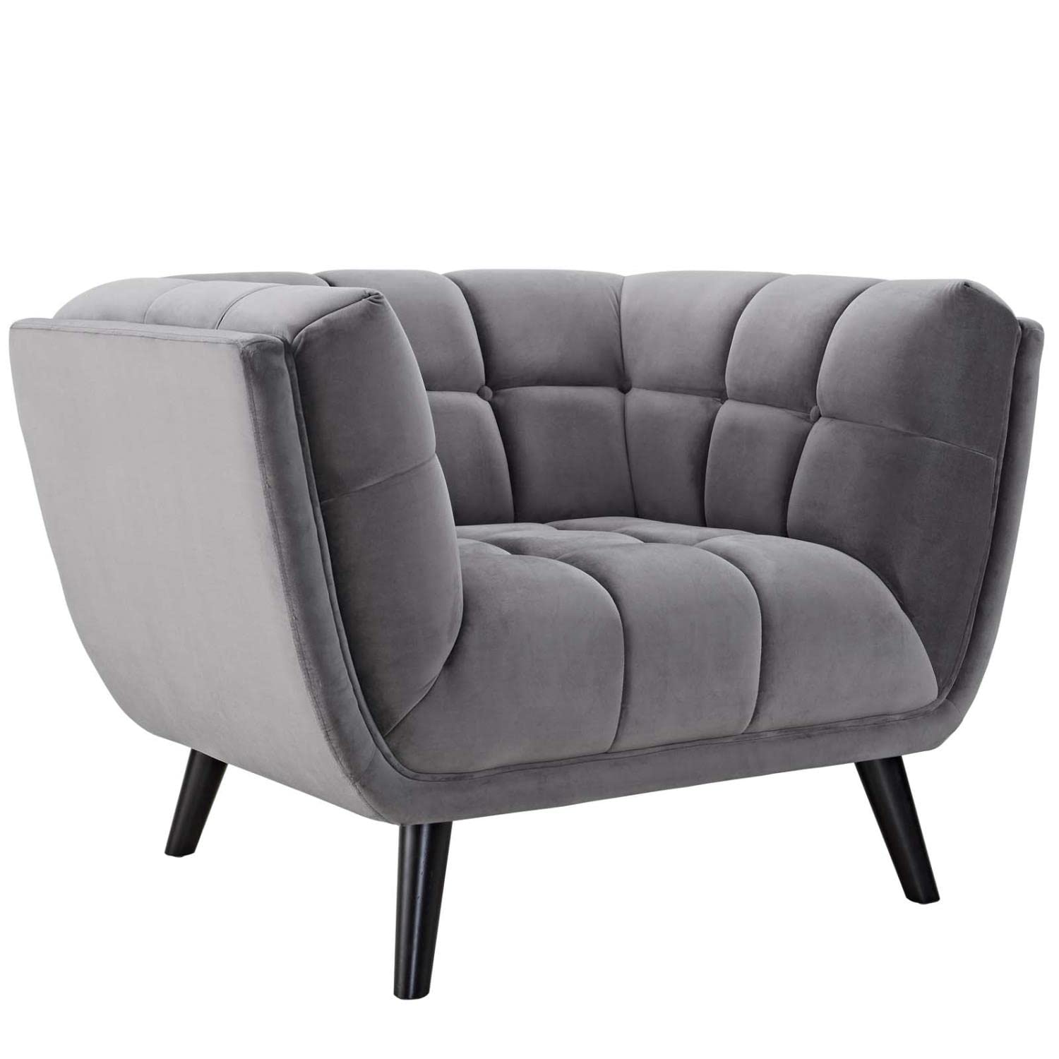 kitchen and dining room sets | CasaFoyer Bestow Performance Velvet Living Room Set | Luxurious Design | Stain-Resistant Upholstery | Comfortable Foam Padding | Button Tufting | Sturdy Wood Legs | Non-Marking Foot Caps | Ample Seating Space | Includes Sofa & Armchairs | Gray | casafoyer.myshopify.com