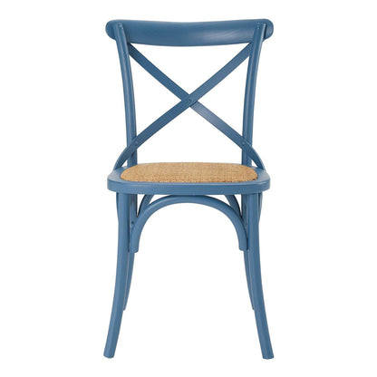 Chair | Gear Dining Side Chair | Rustic Charm with Modern Flair | Wooden Backrest & Tapered Legs | Fully Assembled | Perfect for Country Cottages & Rustic Environments | Set of 1 | casafoyer.myshopify.com