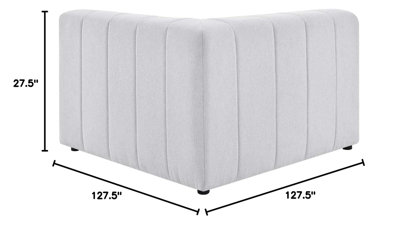 kitchen and dining room sets | CasaFoyer Bartlett Upholstered Fabric 5-Piece Sectional Sofa | Retro Modern Design | Dense Foam Padding | Solid Wood Frame | Modular Connectors | Non-Marking Foot Caps | casafoyer.myshopify.com