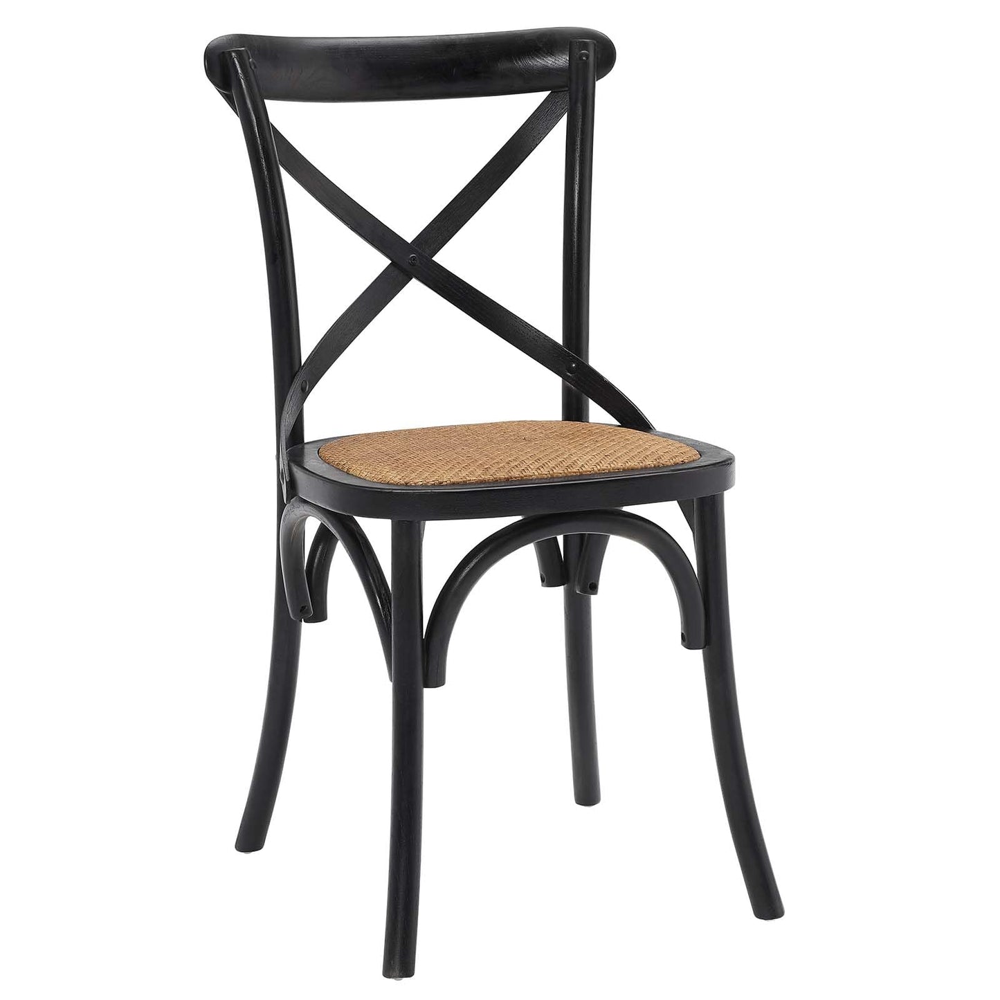 Chair | Gear Dining Side Chair | Rustic-Contemporary | Exposed Wooden Backrest | Tapered Legs | Fully Assembled | Country Cottages & Urban Homes | casafoyer.myshopify.com