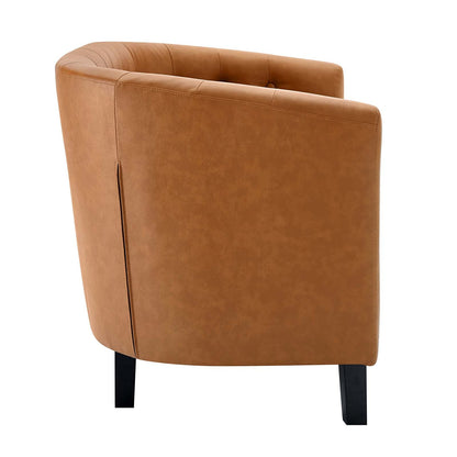 sofas | CasaFoyer Luxury Chesterfield Design Loveseat | Button Tufting | Plush Foam Padding | High-Quality Faux Leather Upholstery | Stylish & Comfortable | Tan | casafoyer.myshopify.com