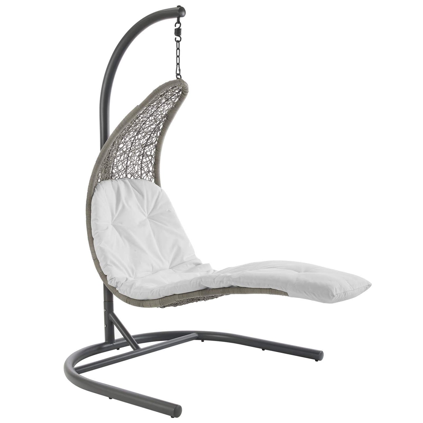 executive chairs | CasaFoyer Landscape Outdoor Patio Hanging Chaise Lounge Swing Chair | Modern Design | All-Weather Cushion | Sturdy Steel Frame | Perfect for Outdoor Relaxation | casafoyer.myshopify.com