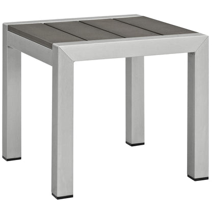 kitchen and dining room sets | CasaFoyer Shore Outdoor Patio Collection | Durable Aluminum Furniture Set with Sectional Sofa, Side Table, and Armchairs | casafoyer.myshopify.com