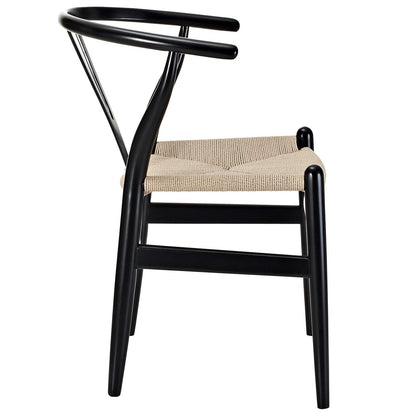Sofa & chair Sets | Amish Dining Chair Set of 2 | Timeless Craftsmanship | Beechwood Back | Transitional Style | Eco-Friendly Paper Rope Seat | casafoyer.myshopify.com