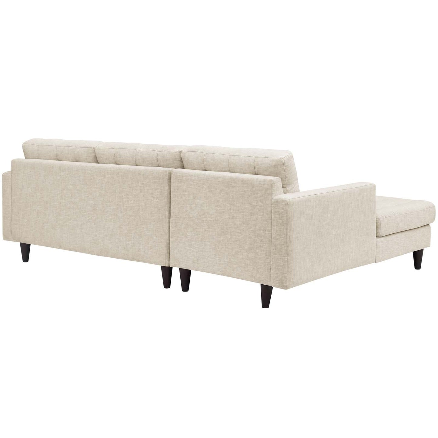 sofas | CasaFoyer Empress Left-Arm Sectional Sofa | Exquisite Design | Tufted Buttons | Luxurious Cushions | Regal Armrests | Sturdy Wooden Legs | Floor Protection | Beige | casafoyer.myshopify.com