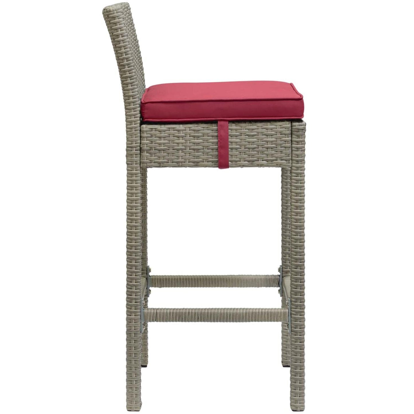 home office desk chairs | CasaFoyer Conduit Outdoor Patio Bar Stool | Stylish & Durable Wicker Rattan Design | All-Weather & Long-Lasting | Includes Cushion & Waterproof Cover | casafoyer.myshopify.com