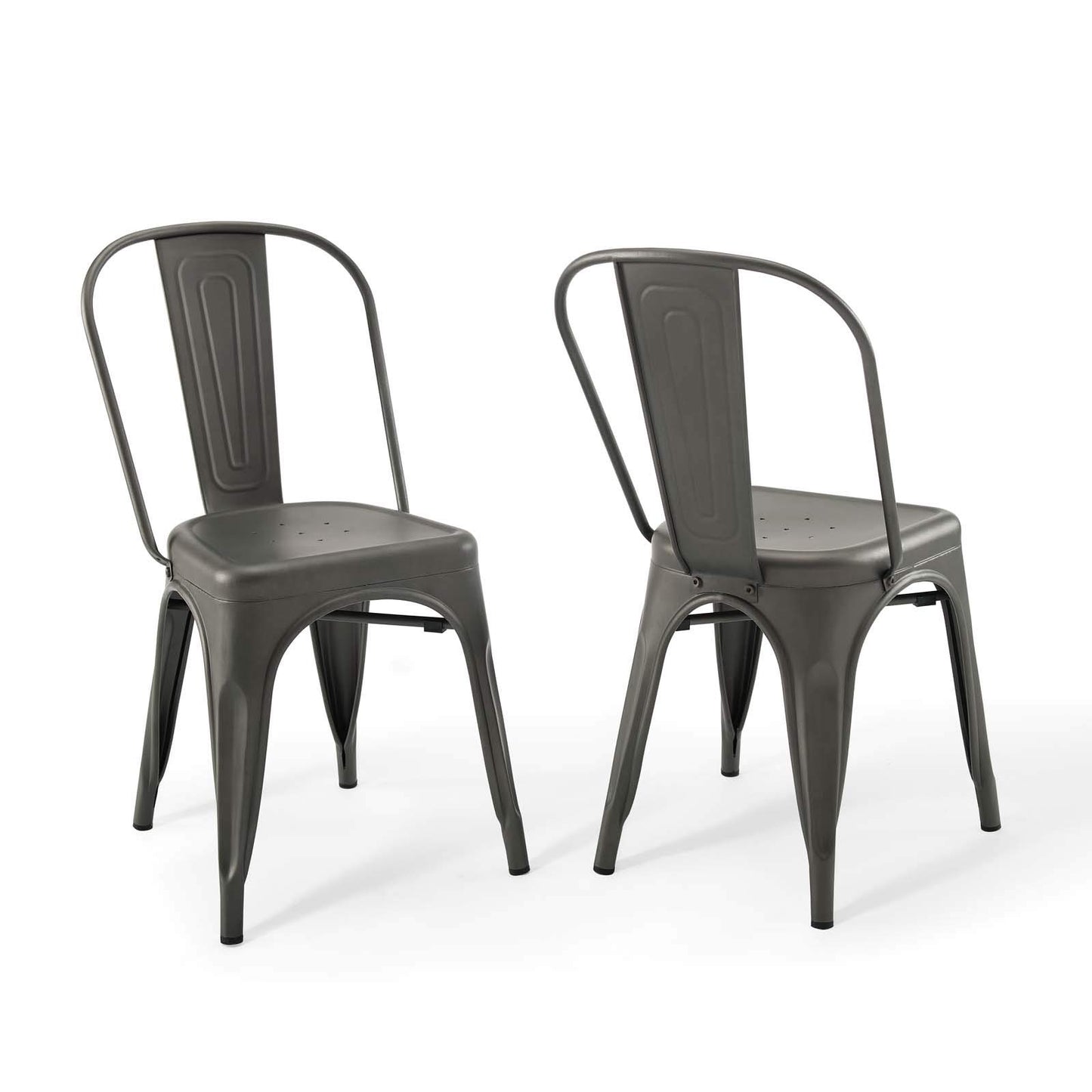 home office desk chairs | CasaFoyer Promenade Bistro Dining Side Chair Set of 2 | Classic Bistro Style | Steel Finish | Non-Marking Foot Caps | 331 lbs Weight Capacity | casafoyer.myshopify.com