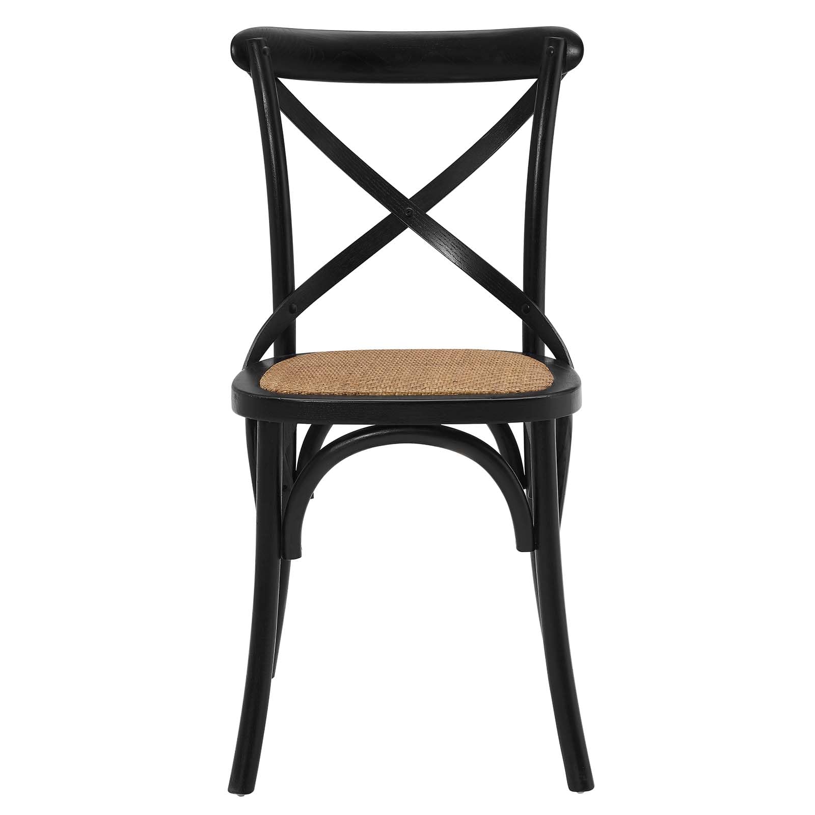 Chair | Gear Dining Side Chair | Rustic-Contemporary | Exposed Wooden Backrest | Tapered Legs | Fully Assembled | Country Cottages & Urban Homes | casafoyer.myshopify.com