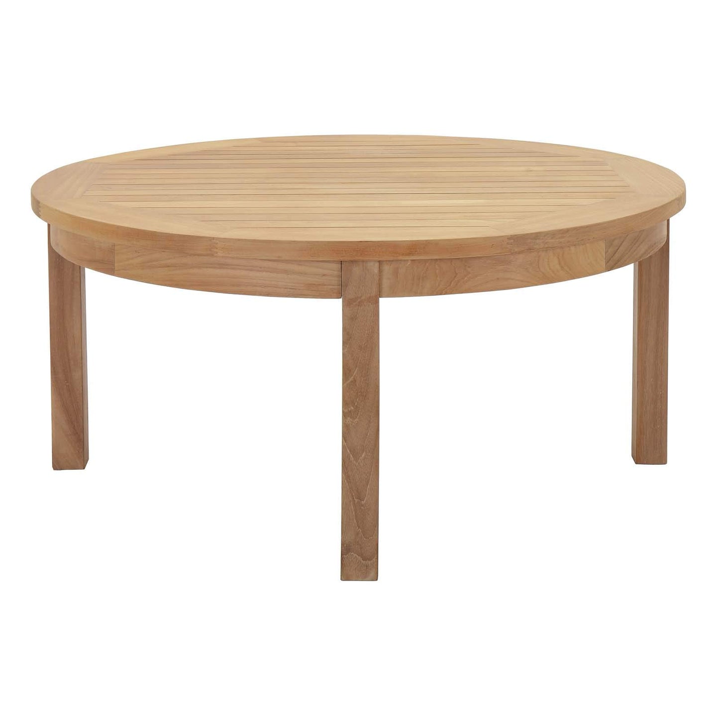kitchen and dining room sets | CasaFoyer Marina Teak Wood Outdoor Patio Furniture Sofa Sectional Set | Luxury, Durable, All-Weather Cushions | Includes Coffee Table & Armchairs | casafoyer.myshopify.com