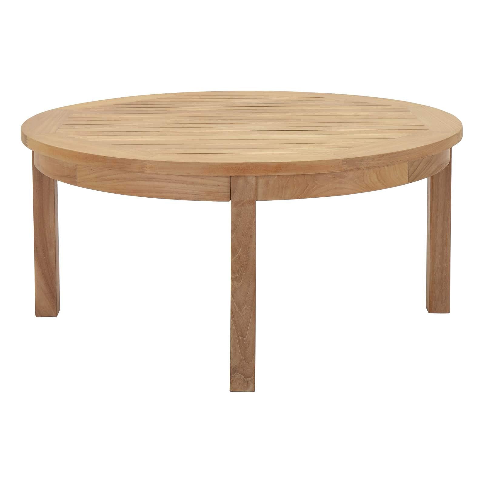 kitchen and dining room sets | CasaFoyer Marina Teak Wood Outdoor Patio Furniture Sofa Sectional Set | Luxury, Durable, All-Weather Cushions | Includes Coffee Table & Armchairs | casafoyer.myshopify.com
