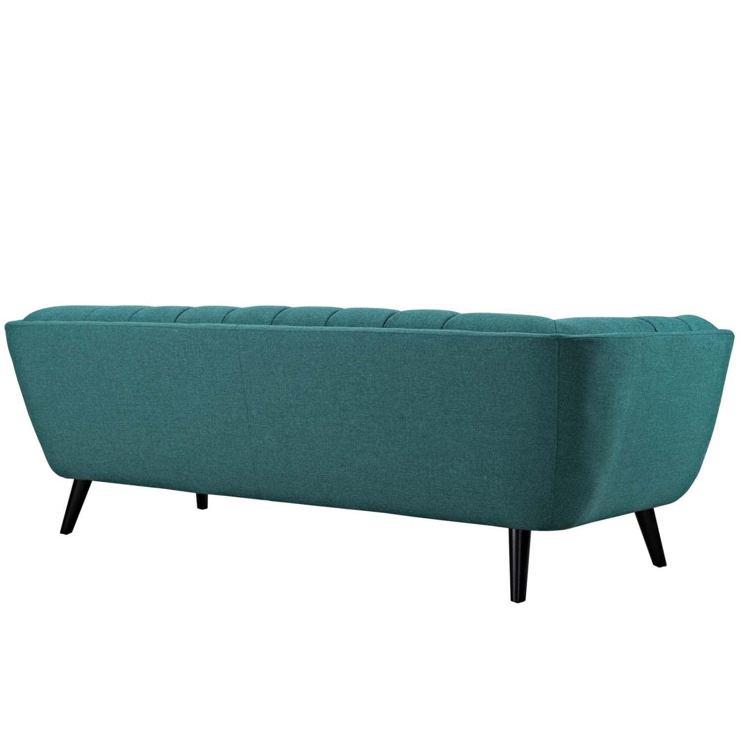 kitchen and dining room sets | CasaFoyer Bestow Collection | Upholstered Sofa & Loveseat Set - Teal | Mid-Century Modern Farmhouse Style | Button Tufting | Dense Foam Padding | Sturdy Wood Legs | casafoyer.myshopify.com