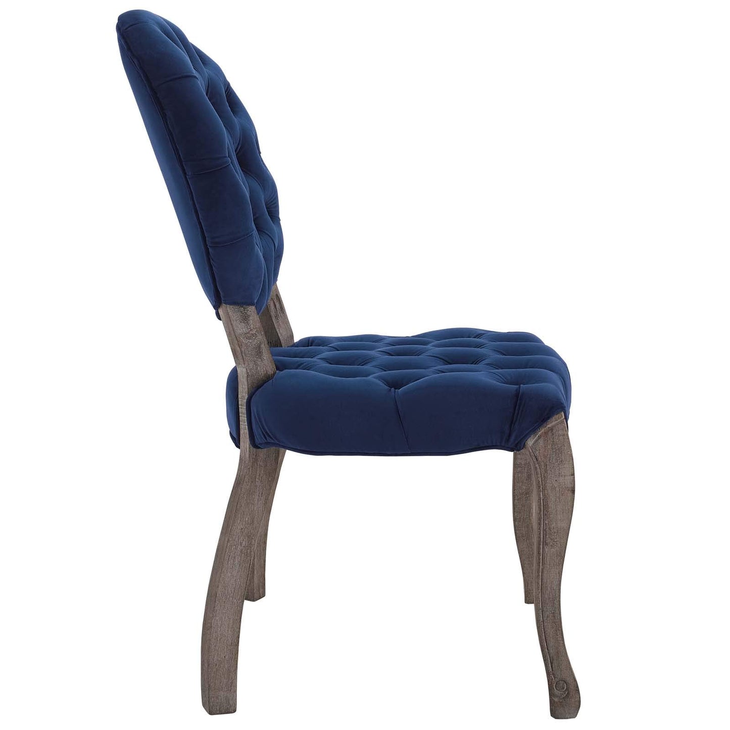 home office desk chairs | CasaFoyer Exhibit French Vintage Performance Velvet Dining Side Chair | Elegant Parisian Design | Weathered Wood Legs | Stain-Resistant Upholstery | Comfortable & Stylish | casafoyer.myshopify.com