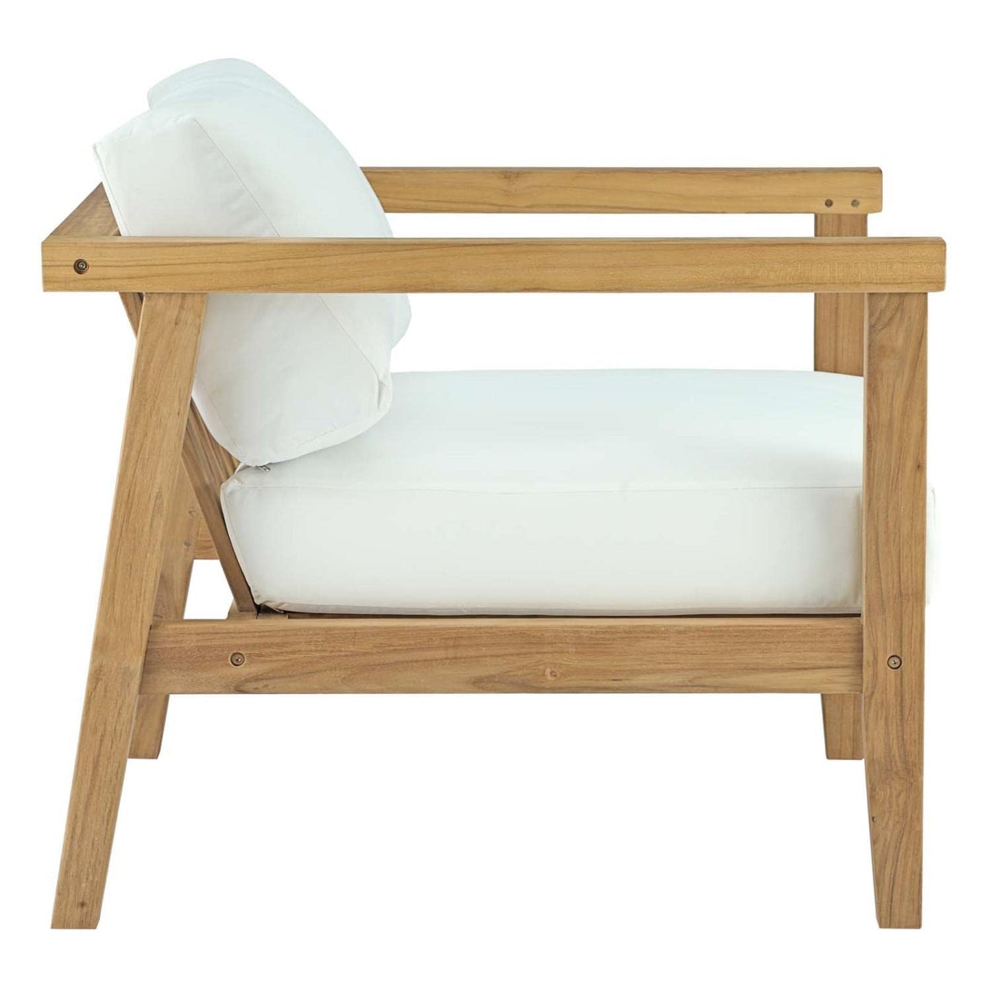 ottomans | CasaFoyer Bayport Teak Outdoor Collection | Durable & Versatile Furniture Set | Loveseat, Armchairs, Ottomans, Coffee Table, Side Tables | Assembly Required | casafoyer.myshopify.com