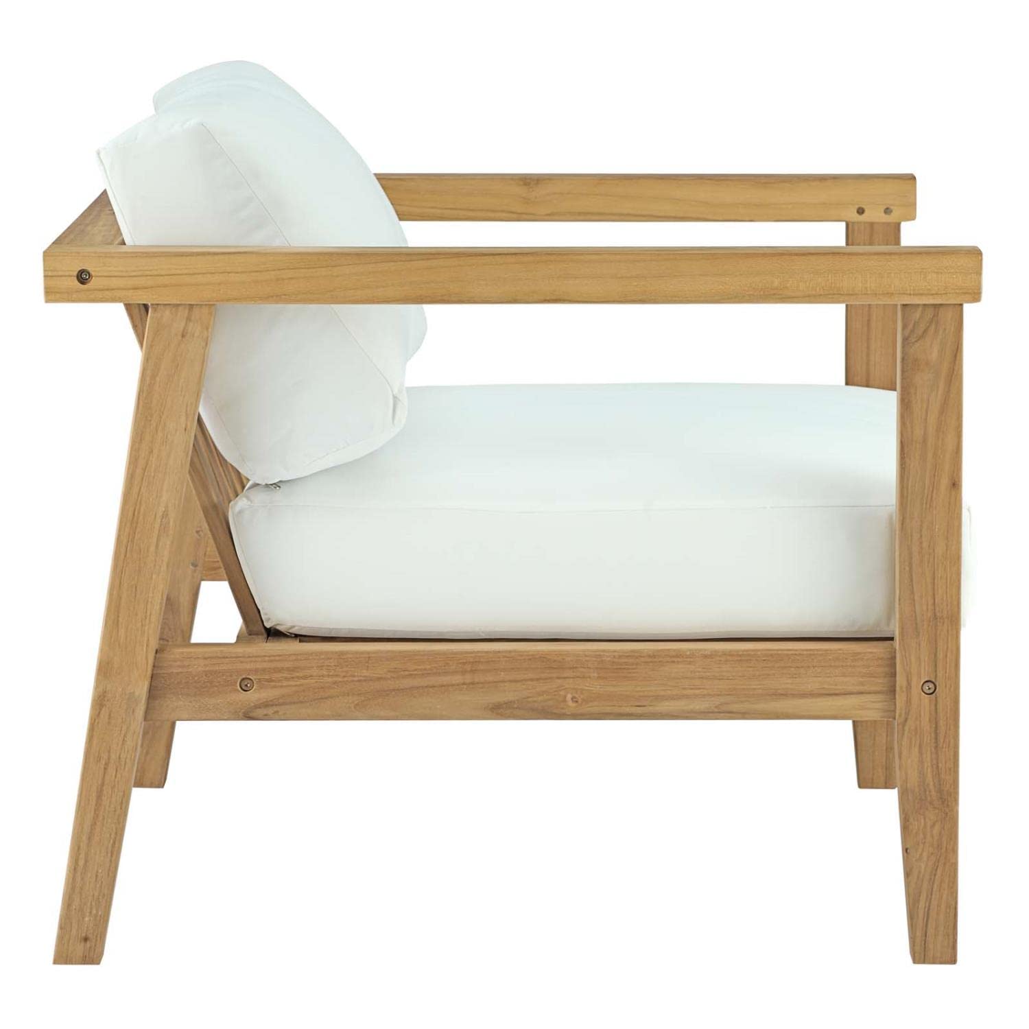 ottomans | CasaFoyer Bayport Teak Outdoor Collection | Durable & Versatile Furniture Set | Loveseat, Armchairs, Ottomans, Coffee Table, Side Tables | Assembly Required | casafoyer.myshopify.com