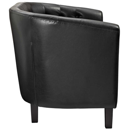 sofas | Prospect Chesterfield Loveseat | Timeless Elegance & Modern Sophistication | Button Tufting | Plush Foam Padding | High-Quality Faux Leather | casafoyer.myshopify.com