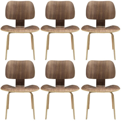 home office desk chairs | CasaFoyer Fathom Plywood Dining Chairs | Set of 6 | Natural Wood Design | Unwavering Confidence & Support | casafoyer.myshopify.com
