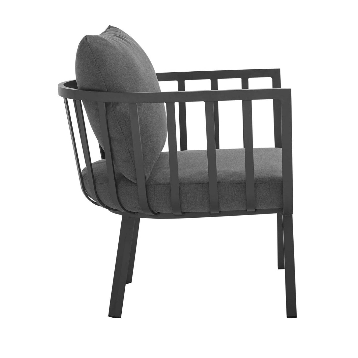 kitchen and dining room sets | CasaFoyer Riverside Outdoor Patio Aluminum Sectional Set | Coastal Design | UV-Resistant Cushions | Powder-Coated Frame | Scratch-Resistant Cement Top | casafoyer.myshopify.com
