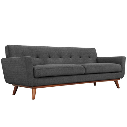 kitchen and dining room sets | CasaFoyer Engage Upholstered Fabric Button Tufted Sofa Furniture Set | Comfortable Lounging Experience | Cherry Legs | Armchair, Loveseat, and Sofa | Stylish & Sturdy | Perfect Addition to Your Home | casafoyer.myshopify.com