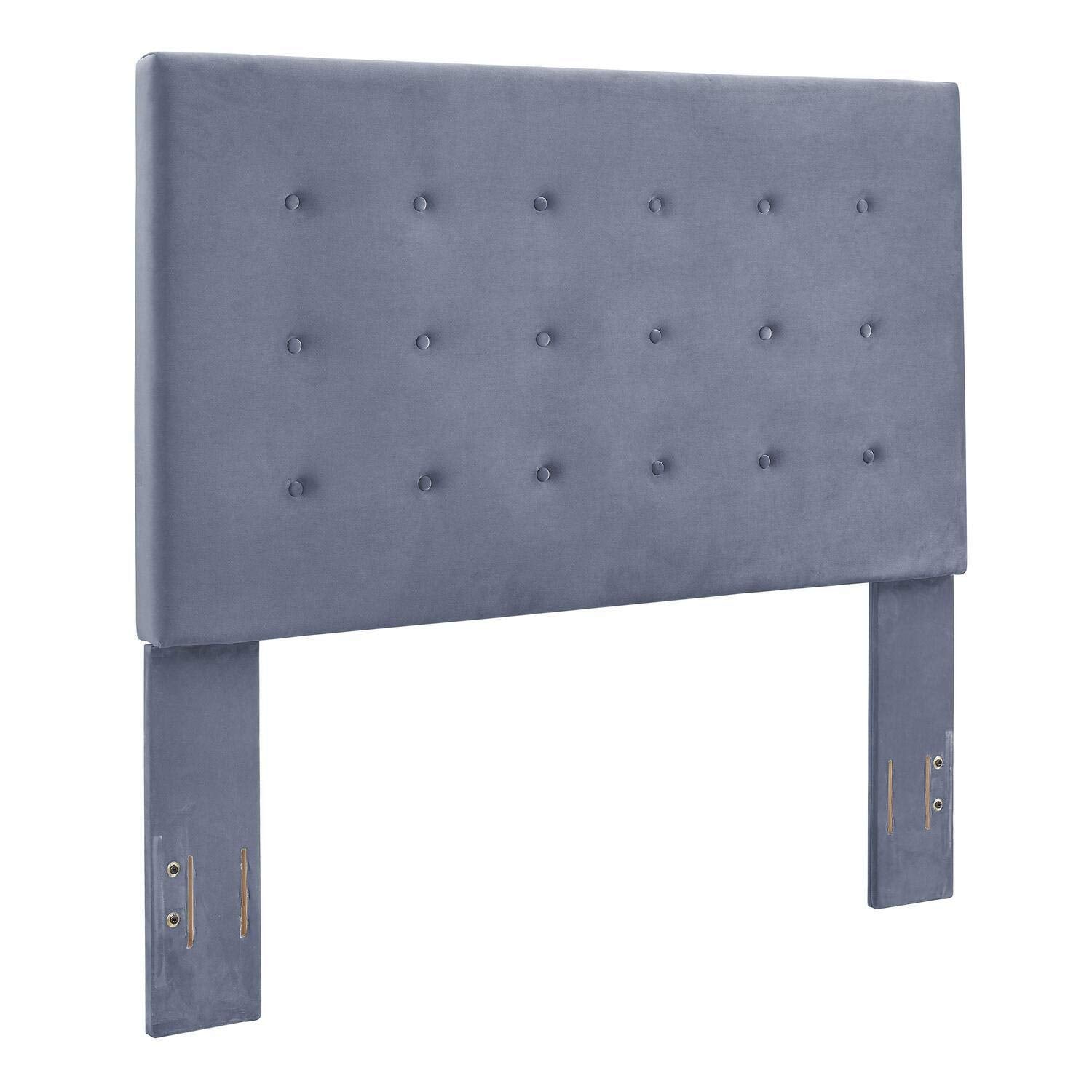 Bed | Reston Bedset | Elegant & Refined | Tufted Headboard | Cornflower Linen Upholstery | Easy Assembly | Robust Frame | King/Cal King | casafoyer.myshopify.com