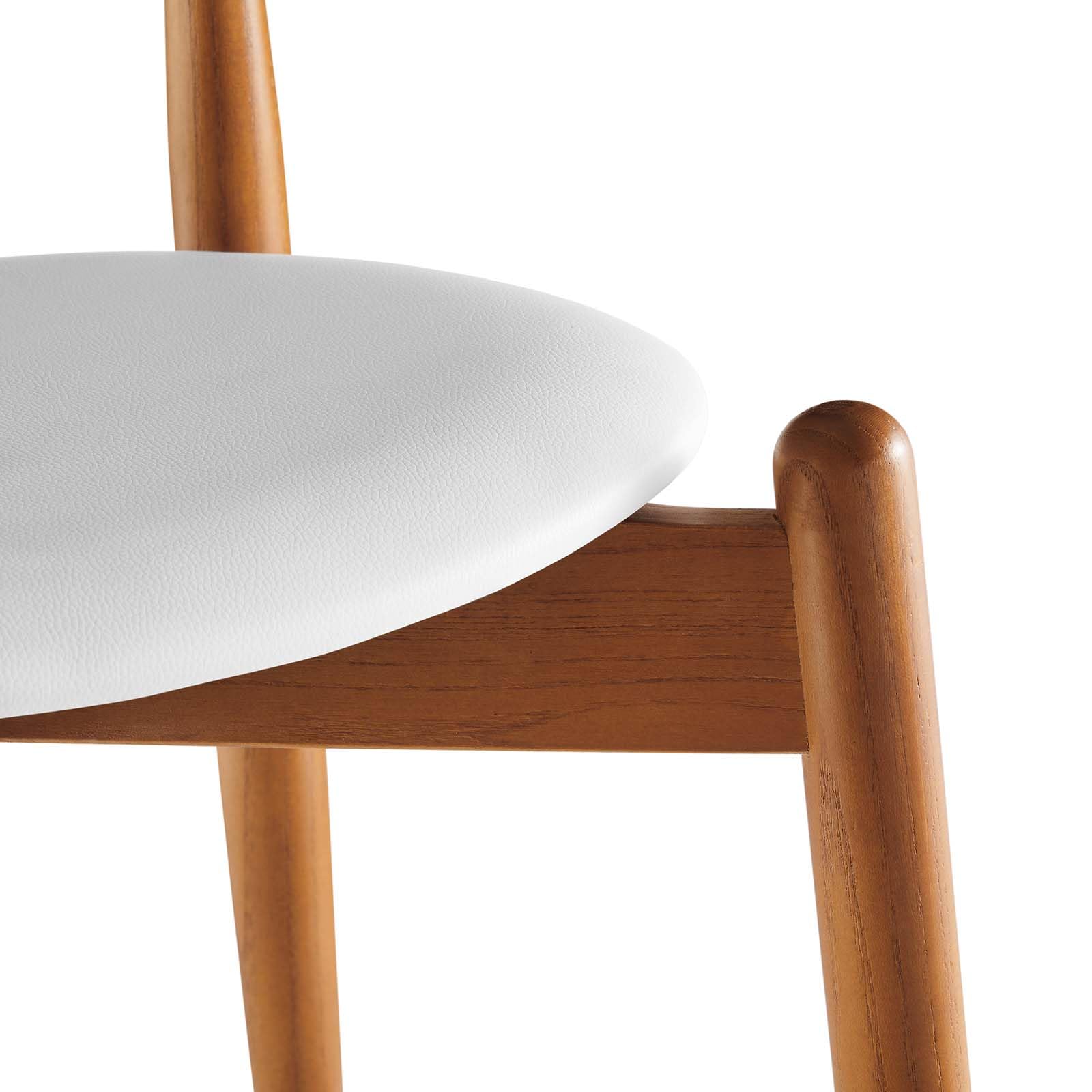 home office desk chairs | CasaFoyer Stalwart Dining Chair | Solid Beech Wood | Elegant Design | Plush Cushion | Dark Walnut Finish | casafoyer.myshopify.com