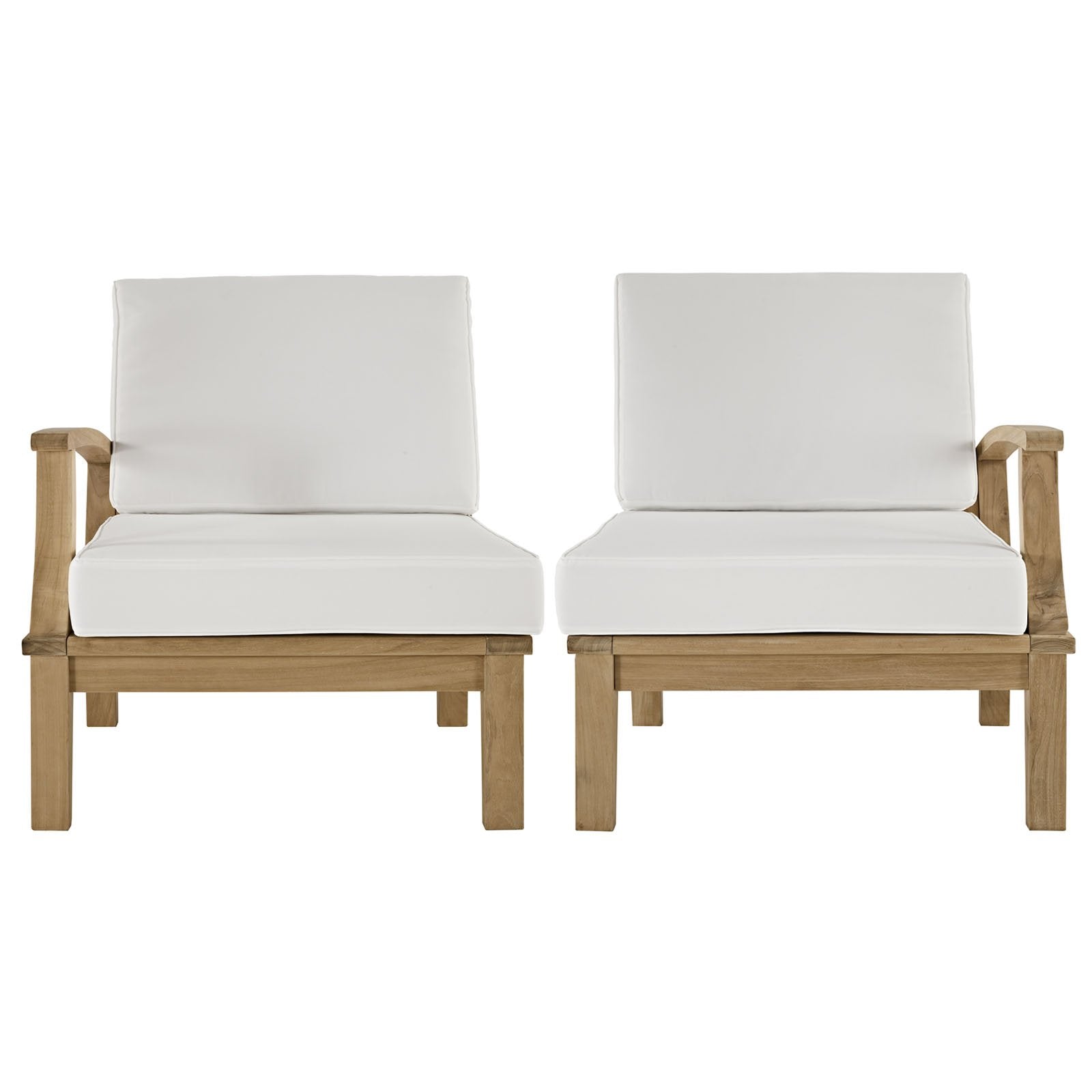 kitchen and dining room sets | CasaFoyer Marina Teak Wood Outdoor Patio Furniture Sofa Sectional Set | Ultimate Luxury, Durable & Weatherproof | Includes Left-Arm and Right-Arm Sofas | casafoyer.myshopify.com