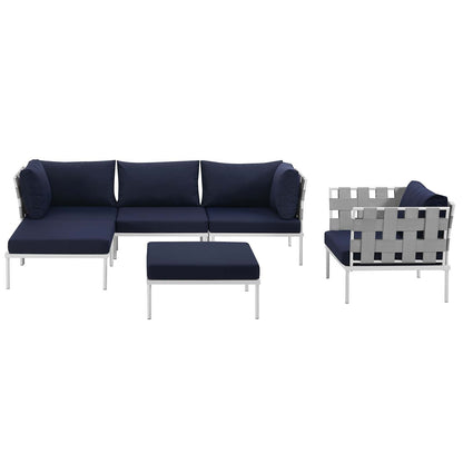 executive chairs | CasaFoyer Harmony Outdoor Patio Sectional Sofa Furniture Set | All-Weather Waterproof | Machine Washable Cushions | Modern Design | Includes Armchair, Armless Chair, Corner Sofas, Ottomans | casafoyer.myshopify.com