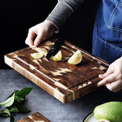 Wooden Boards | CasaFoyer Kitchen Household Parquet Solid Wood Cutting Board | casafoyer.myshopify.com