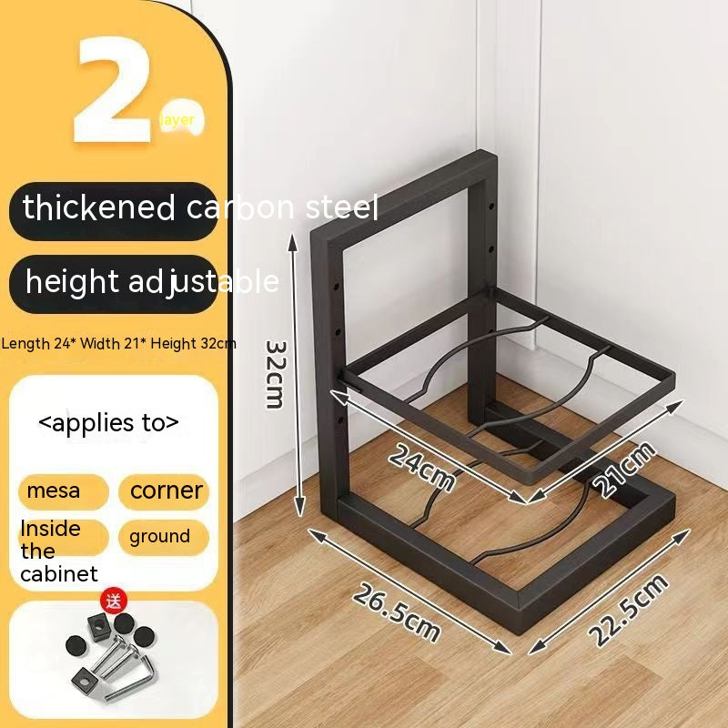 Organizers | CasaFoyer Kitchen Multi-layer Storage Corner Shelf Layered | casafoyer.myshopify.com