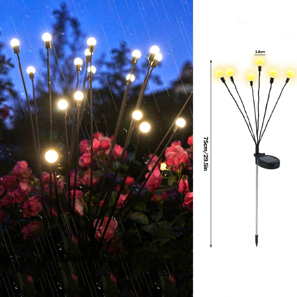 Garden Lightning | CasaFoyer Outdoor Garden Decoration Lawn Firefly Solar LED Lights | casafoyer.myshopify.com