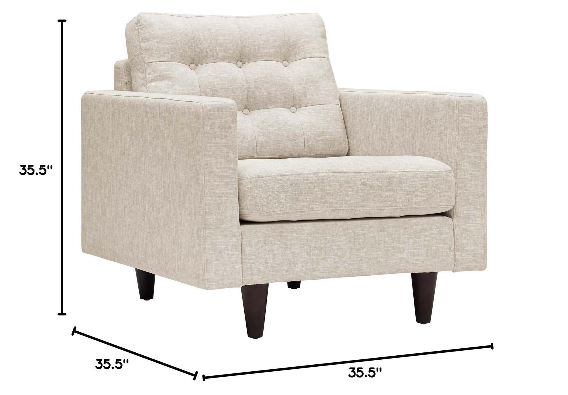 home office desk chairs | CasaFoyer Empress Upholstered Armchair Set of 2 | Exquisite Design | Tufted Buttons | Luxurious Cushions | Elegant Armrests | Solid Wood Legs | Floor Protection | Indulgent Fabric Upholstery | casafoyer.myshopify.com