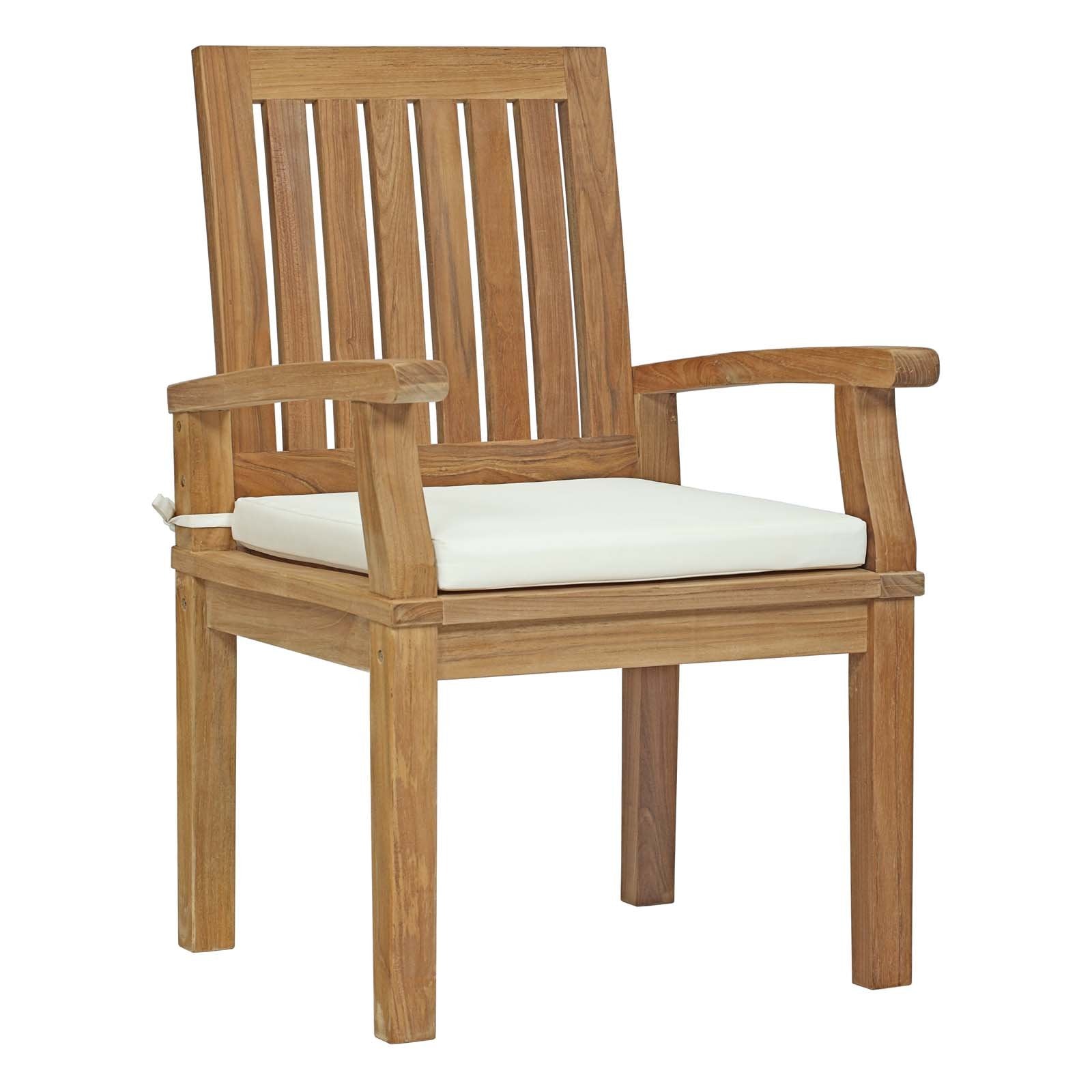 kitchen and dining room sets | CasaFoyer Premium Teak Wood Outdoor Set | Marina Collection | 11 Piece Dining Set | Table & Armchairs | All-Weather Cushions | Durable & Stylish | Assembly Required | casafoyer.myshopify.com