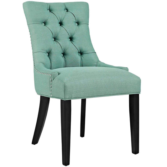 home office desk chairs | CasaFoyer Regent Tufted Button Upholstered Fabric Parsons Dining Chair | Elegant & Comfortable | Foam Padding | Non-Marking Foot Caps | Perfect for Dining, Living, or Office | casafoyer.myshopify.com