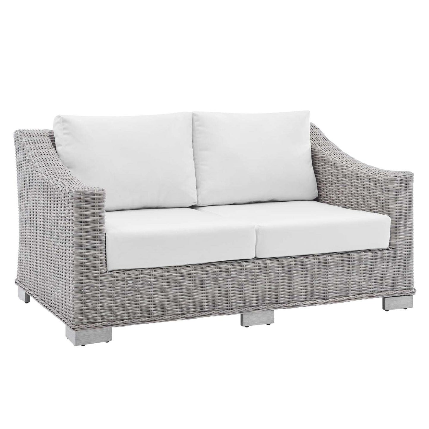 kitchen and dining room sets | CasaFoyer Conway Outdoor Patio Sunbrella Wicker Rattan 4-Piece Furniture Set | Stylish & Comfortable | UV-Resistant | Durable | Water-Resistant Covers | Easy Assembly | casafoyer.myshopify.com