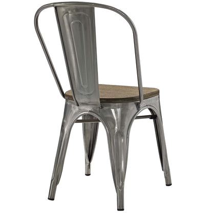 home office desk chairs | CasaFoyer Promenade Bamboo Side Chairs - Set of 4 | Vintage Distressed Finish | Timeless Charm for Dining Spaces | Versatile & Stylish | casafoyer.myshopify.com
