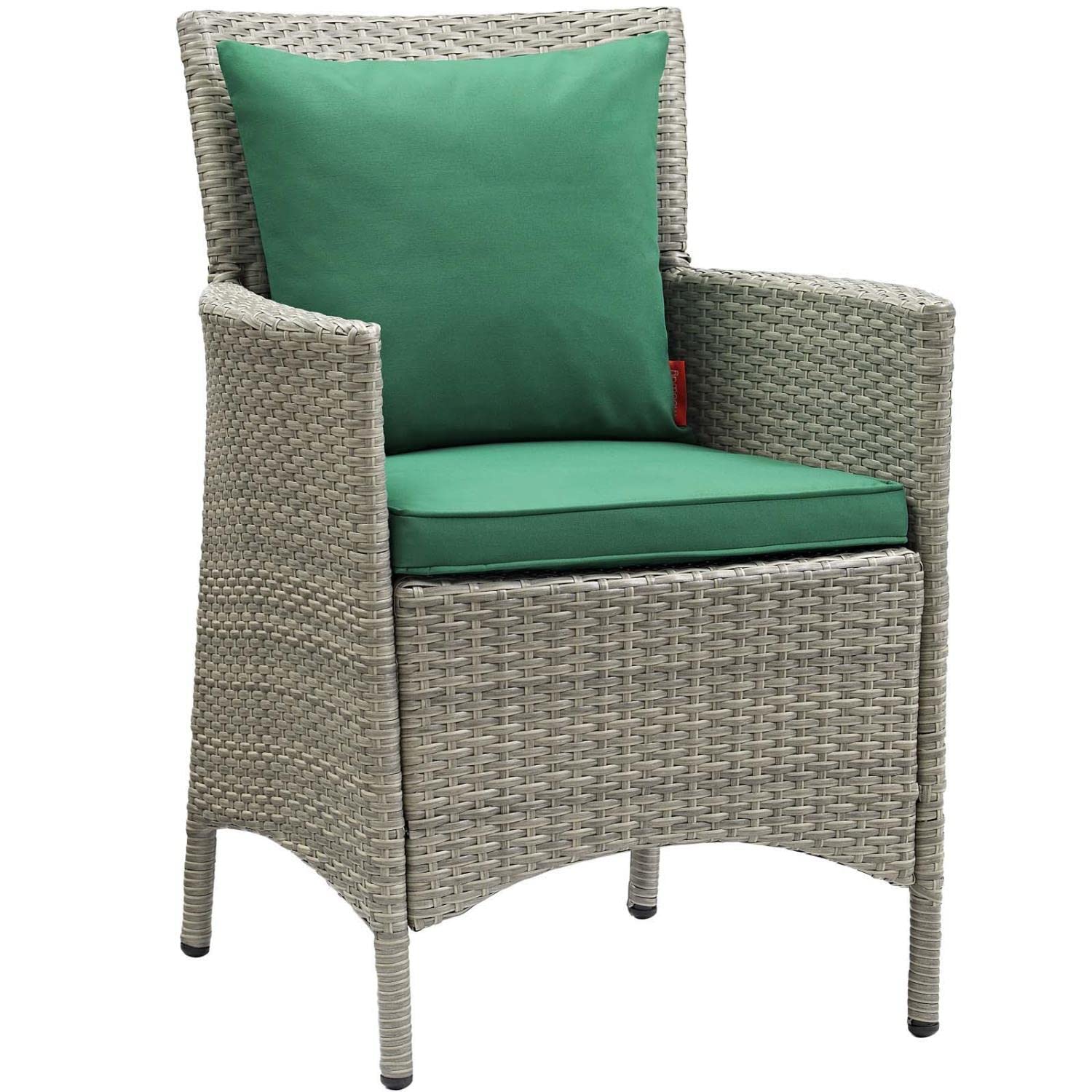 patio bistro sets | CasaFoyer Conduit Outdoor Patio Dining Arm Chair Set of 2 | Transitional Style | Durable Aluminum Frame | UV-Resistant Wicker Rattan | Comfortable Cushions | Waterproof Covers | casafoyer.myshopify.com