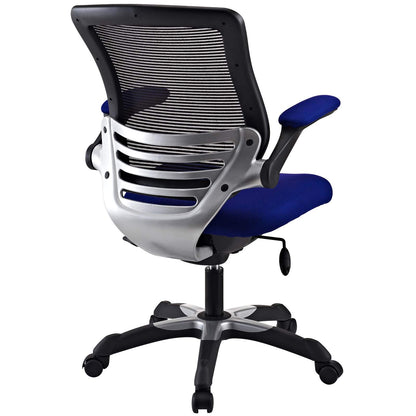 home office desk chairs | CasaFoyer Edge Ergonomic Office Chair | Ultimate Comfort & Functionality | Mesh Fabric Seat | Blue | casafoyer.myshopify.com